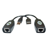 Cabo Usb Adaptador Extensor Rj45 Xcell Xc-adp-42