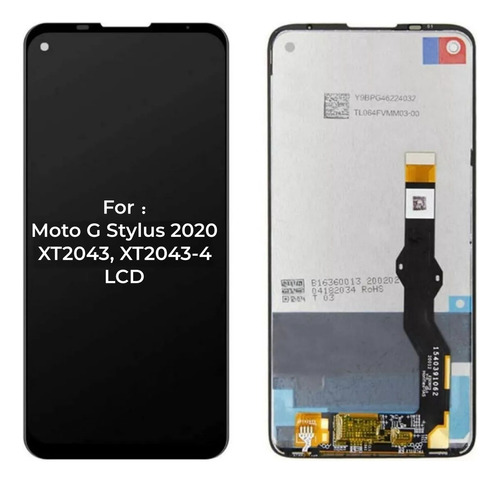 Pantalla Táctil Lcd Display Para Moto G Stylus 2020 Xt2043