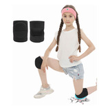 Par Protector De Rodillera Niños Elastica Compresion Deporte