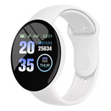 Reloj Inteligente D18 Smartwatch Redondo Android Ios Digital