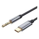 Cable Auxiliar De Coche Usb Tipo C A Jack 3.5 Mm Auxiliar