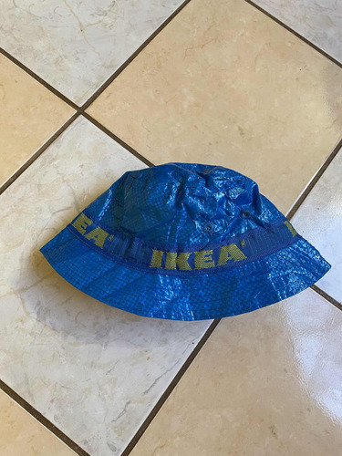 Gorro Bucket Hat Ikea Knorva Frakta Azul