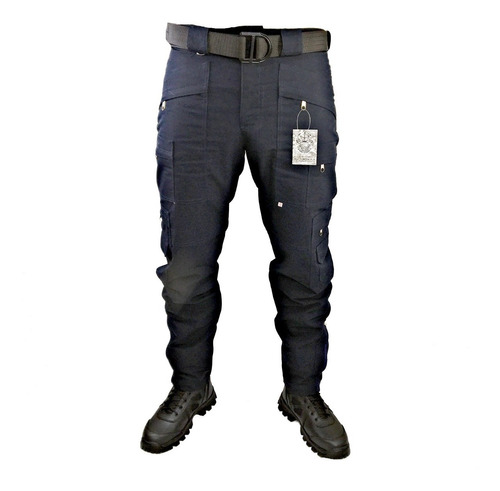 Pantalones Tacticos Militares With Zipper Army Azul