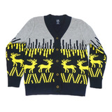 Saco Sweater Doble Grueso Abrigado Calidad Superior  3124