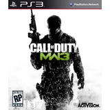 Jogo Call Of Duty Modern Warfare 3 Cod Mídia Física Ps3