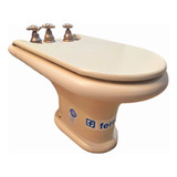 Bidet 3 Agujeros +tapa Original Ferrum Murano Jazmin