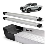 Estribo Plataforma Prime Natural Hilux Cabine Dupla 2020