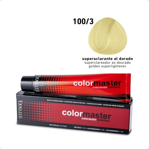 Fidelité Tinturas Colormaster Aclarantes Super Aclarante 60g