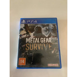 Jogo Ps4 Metal Gear Survive Original Mídia Física