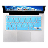 Protector Celeste Ingles De Teclado Para Macbook Pro 13 