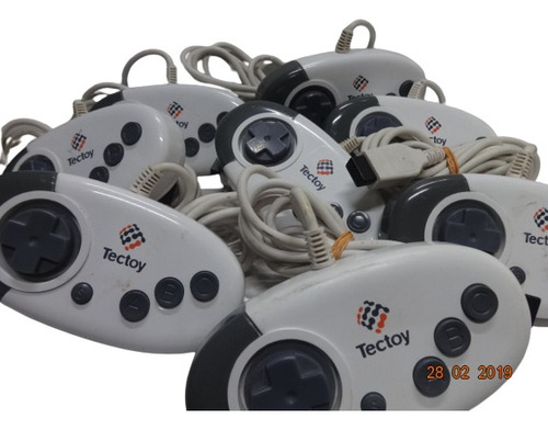 10 Controles Original Mega Drive 3 Botões Tectoy