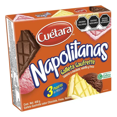 Galletas Cuetara Napolitanas 450 G | MercadoLibre