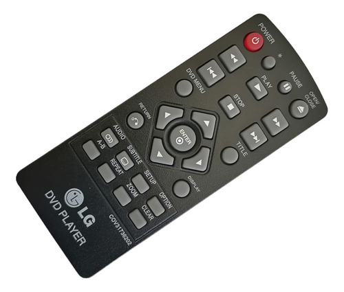 Control Remoto Cov31736202 LG Para Dvd Dp132