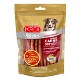 Petisco P/ Cachorro Kadi Sticks De Carne Com 20un