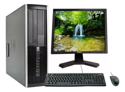 Cpu Hp 6000 Core 2 Duo 8gb 240gb Wifi + Monitor 17'