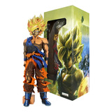 Gigante Figura 32cm Goku Super Saiyan 2 Anime Dragon Ball