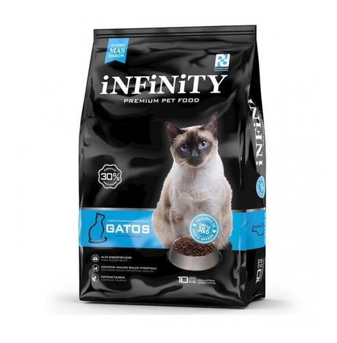 Alimento Gato Infinity Adulto 10 Kg