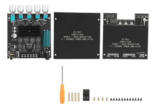 Zk-tb21 Amplificador De Alta Potencia De La Junta 2.1 Canale