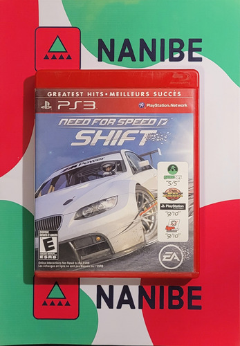 Need For Speed: Shift Ps3 Físico Usado