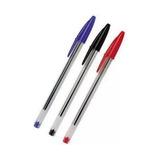 Canetas Bic 1.0 Cristal Kit Com 03 Cores