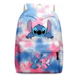 Mochila Disney Anime Stitch, Bolsa De Viagem, Mochila Casual