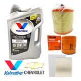 Kit Cambio De Aceite Cruze 1.4 T 3 Filtros + Valvoline 5w30 