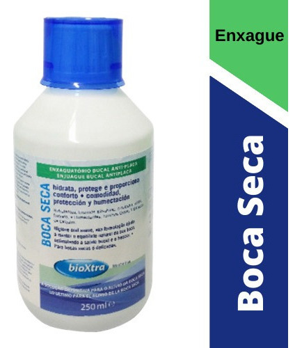 Enxaguatório Bucal 250ml Bioxtra|dry Mouth| Alívio Boca Seca