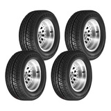 Paquete De 4 Llantas 215/70 R14 Tornel Deportiva 96s