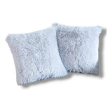 Almohadon Pelo Corto Nordico Doble Cara Relleno Vellon