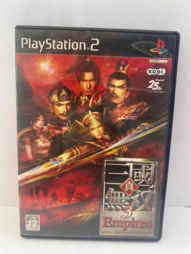 Jogo - Shin Sangoku Musou 3 Empires - Playstation 2 Japonês 