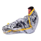 Nautika N302270 Saco De Dormir Camping Aluminizado Emergência Térmico