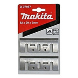 Juego Cuchilla Cepillo Makita D-07967 Widia 82mm Reafila Mkb