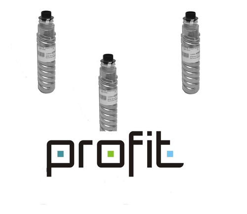 3x Cartucho Toner Para Uso Ricoh Mp171 Mp1515 1515 Profit