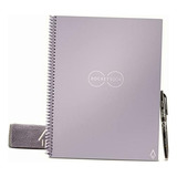 Rocketbook Cuaderno Reutilizable Inteligente, Cuaderno En Color Lila Lightspeed