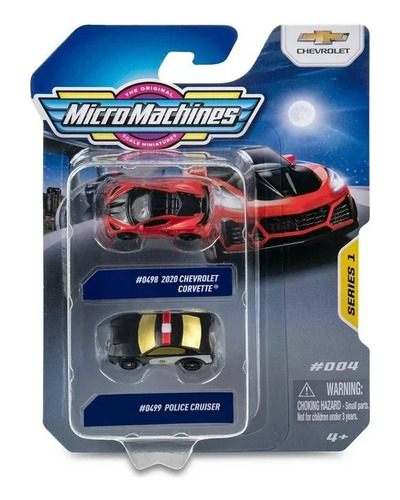 Micromachines 2-pack: 2020 Chevrolet Corvette