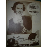 Publicidad Vintage Clipping Maquillajes Myrurgia Maderas