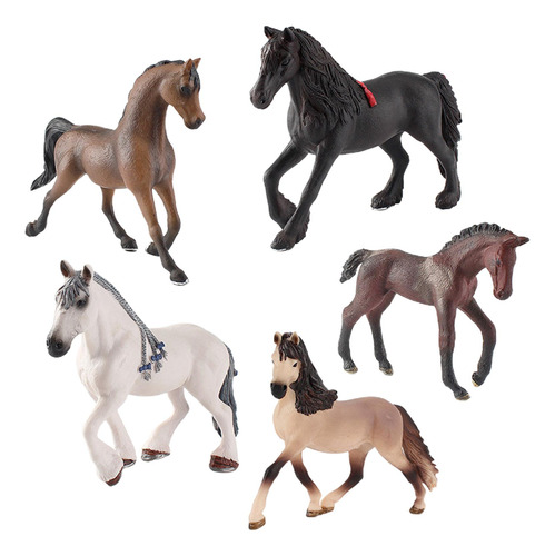 Caballo De Simulación Caballo Salvaje Modelo Animal Playset