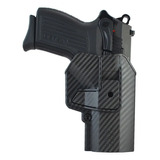 Pistolera Polimero Nivel 2 Carbono Glock 17-22-31 Gen 1-2