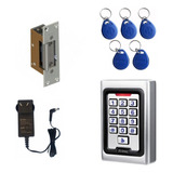 Kit Control Acceso Seguridad Clave Teclado Pin Tag Exterior