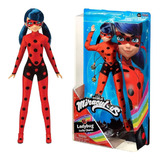 Ladybug Miraculous Fashion Doll Articulada Lucky Charm 