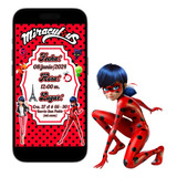 Invitación De Cumpleaños En Video - Miraculous Ladybug