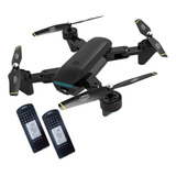 1 Zll Sg700 Folding Dual Camera Drone Two Batteries