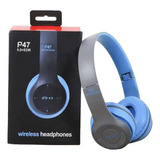 Audifonos Diadema Inalámbrico P47 Recargable Bluetooh Sport