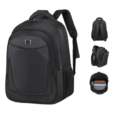 Aimiko Mochila para Laptop Portátil Negro Impermeable y Antirrobo con Compartimento para Portátil, Mochila De Viaje para Laptop, Mochila para Escolar, Bolsillo Lateral para Agua | MercadoLibre
