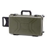 Case Hard Maleta Patola Mp0055 Verde Militar Rígida Com Espu