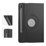 Capa Tablet Giratória + Película Para Samsung Tab S7 Fe 12.4