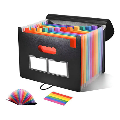 Organizador De Archivos Expandible Y Plegable, Adecuado Para La Organización De Documentos De Oficina, Organización De Materiales De Estudio, A4\u002F25 Compartimentos. | Meses sin interés