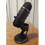 Micrófono Blue Yeti Condensador Omnidireccional (como Nuevo)