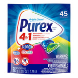 Paquetes De Detergente Para Ropa Purex 4 En 1 Plus Clorox2, 