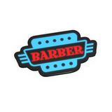 Letreiro Luminoso Vintage Barber - Decoração Barbearia